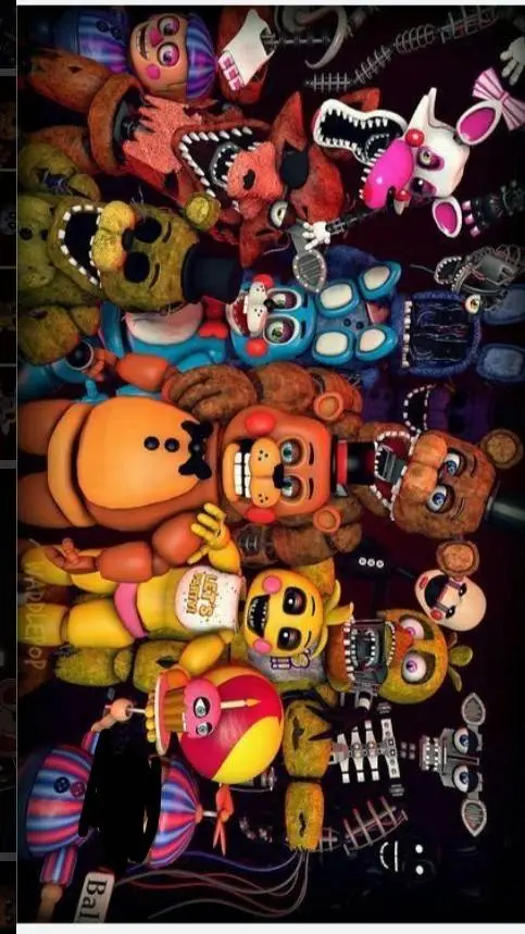 ai character: fnaf 2 background