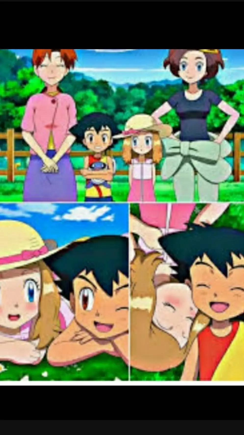 ai character: Ash Ketchum 4 background