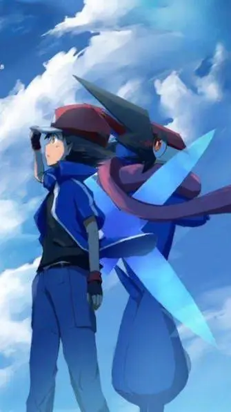 ai character: Ash ketchum 🌀 background