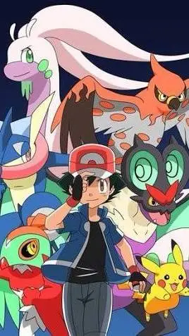 ai character: Ash Ketchum 😎 background