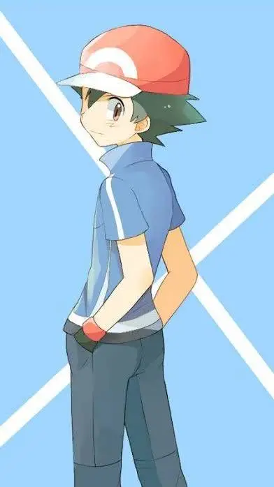 ai character: ~Ash Ķetchum🔴 background