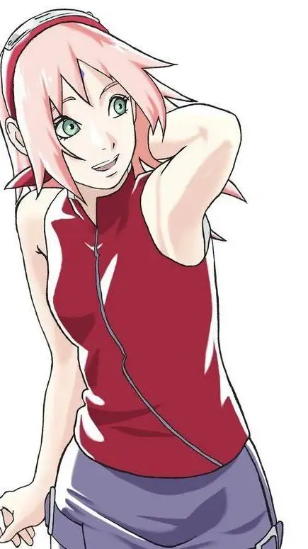 ai character: sakura haruno  background