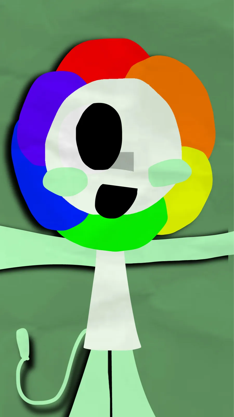 ai character: Dandy’s world ^^ background