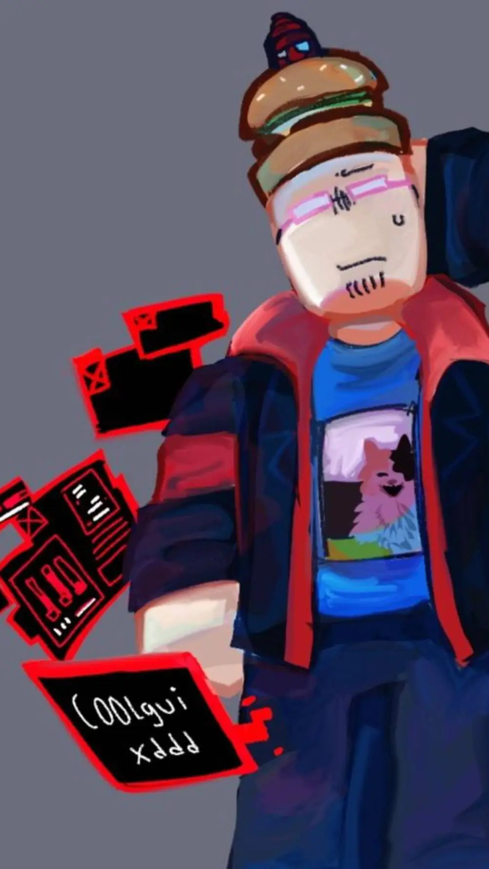 ai character: poisonburger background