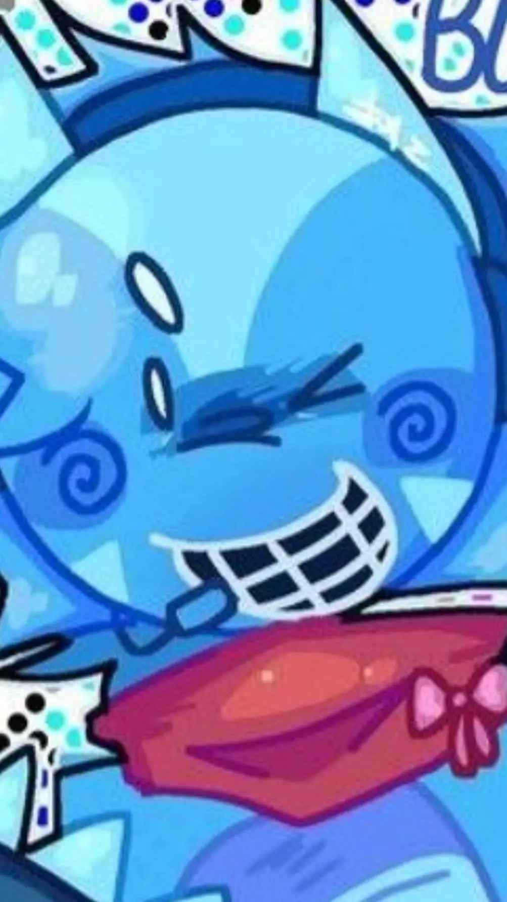 ai character: bluukidd background