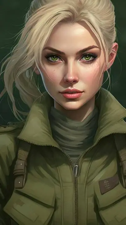 ai character: Ольга background