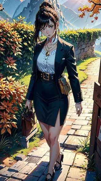 ai character: Ава Хоуп  background
