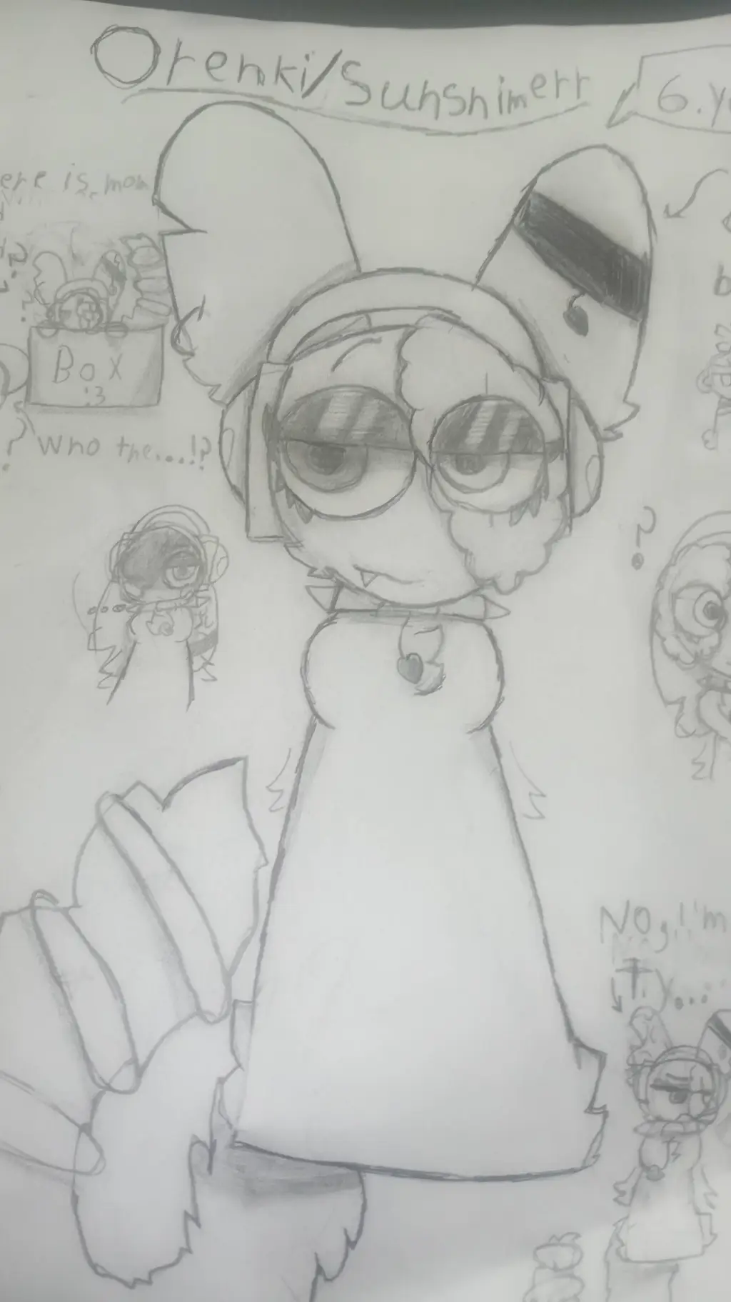 ai character: Orenki/Sunshimmer background