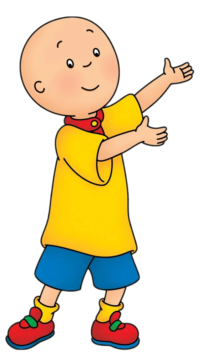 ai character: Caillou background
