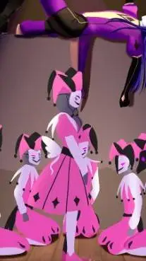 ai character: the freak circus.  background