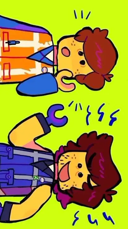 ai character: emmet x rex  background