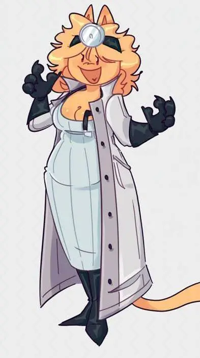 ai character: dr retro  background