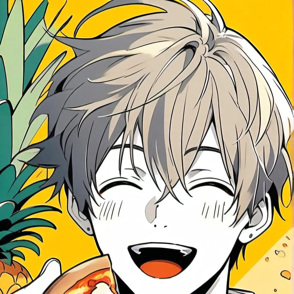 chat with ai character: 🍍 pizza lover😡