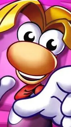 ai character: rayman 1 background