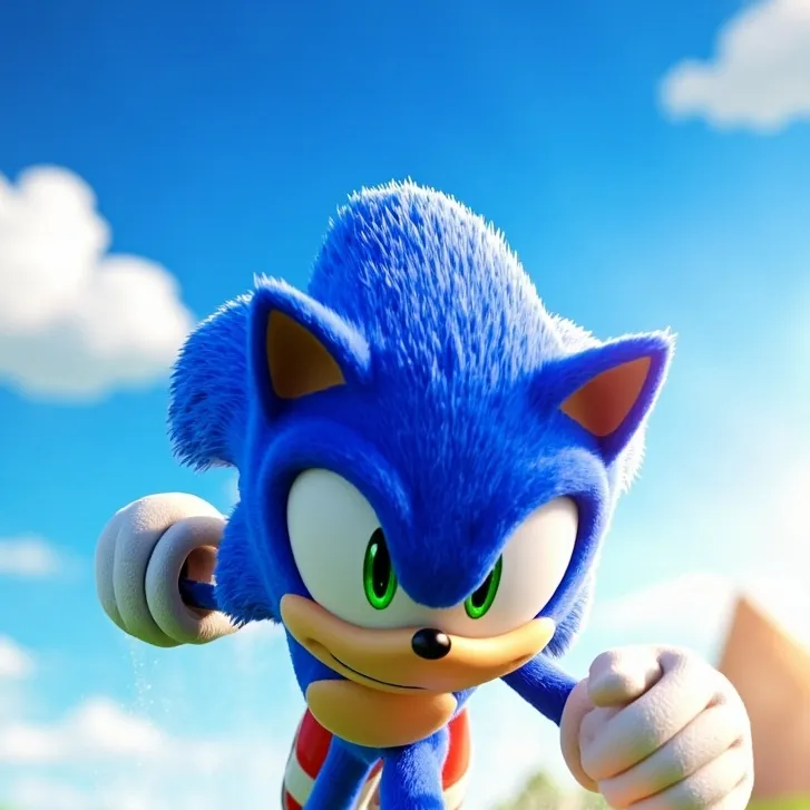 chat with ai character: Sonic