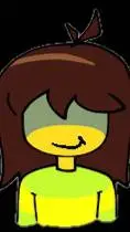 ai character: Kris deltarune background