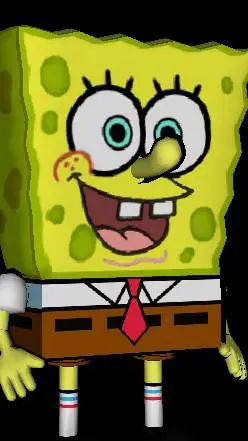 ai character: SPONGEBOB background