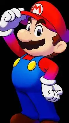 ai character: Mario background