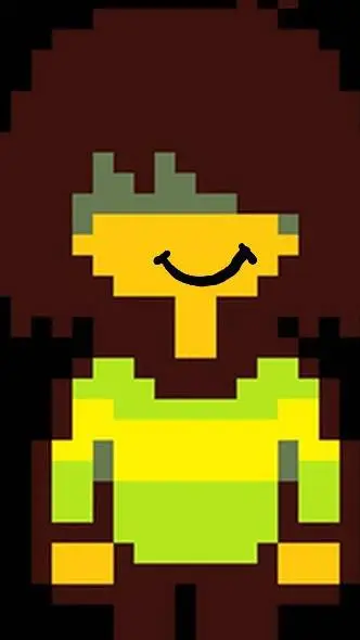 ai character: kris happy background