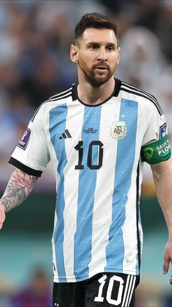 ai character: Lionel Messi  background