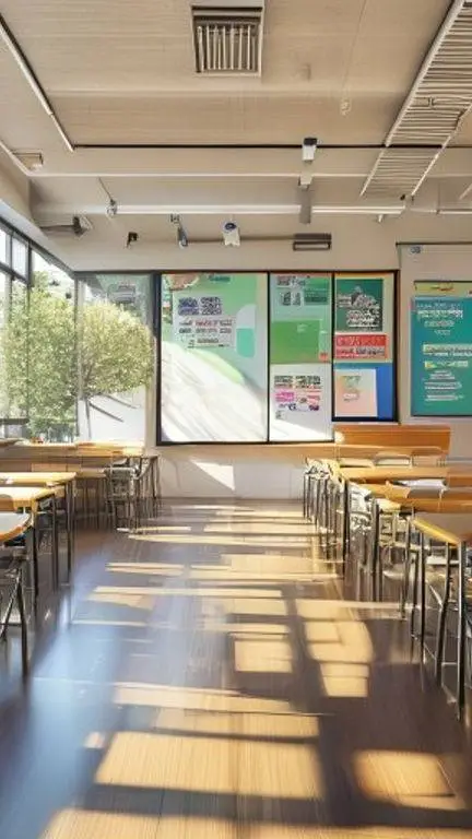 ai character: Korean class  background