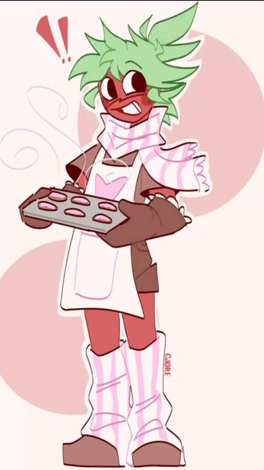 ai character: Sprout seedly background