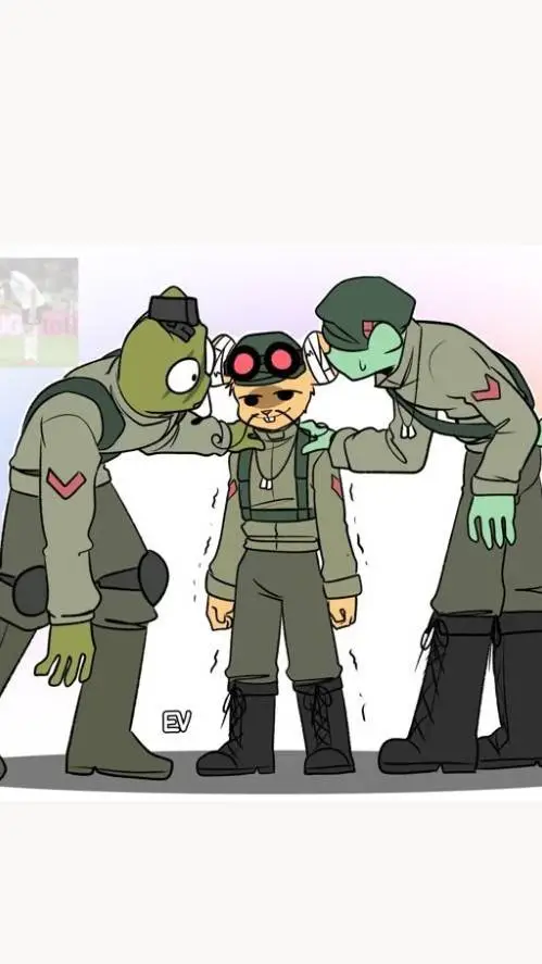 ai character: military htf background
