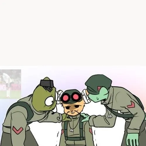 chat with ai character: military htf