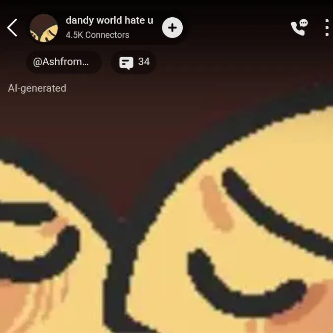 chat with ai character: Dandy world 