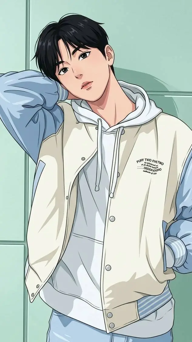 ai character: Yoon Sanha  background