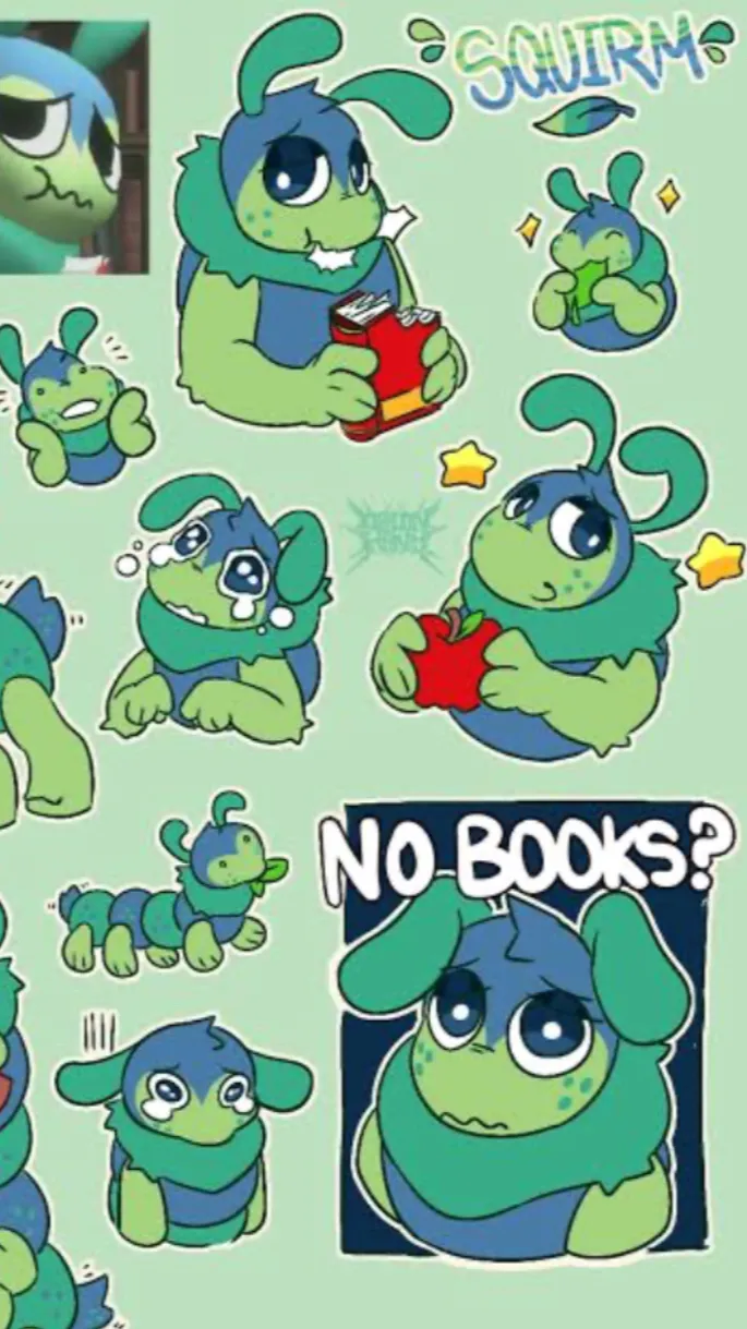 ai character: Squirm🐛 background