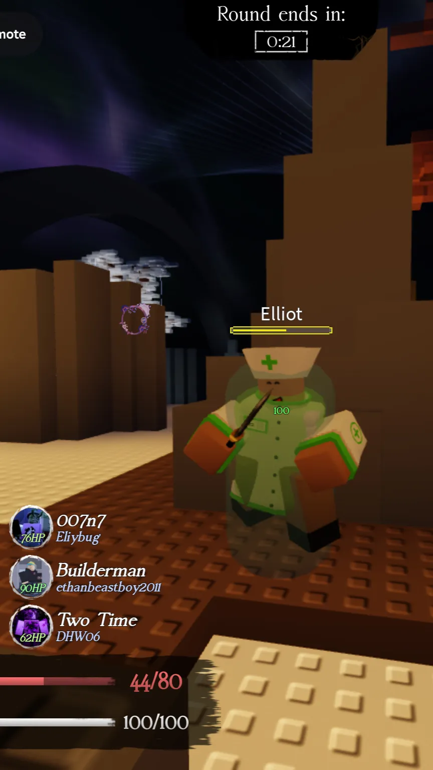 ai character: Caretaker Elliot background