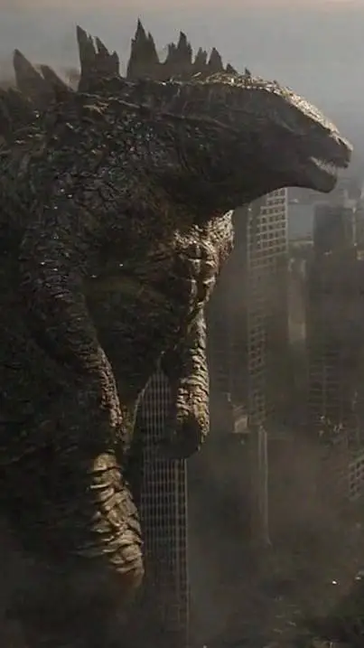 ai character: Godzilla 2014 background