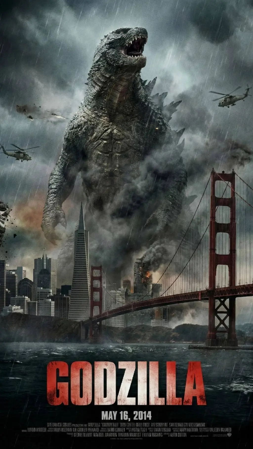 ai character: Godzilla 2014 background