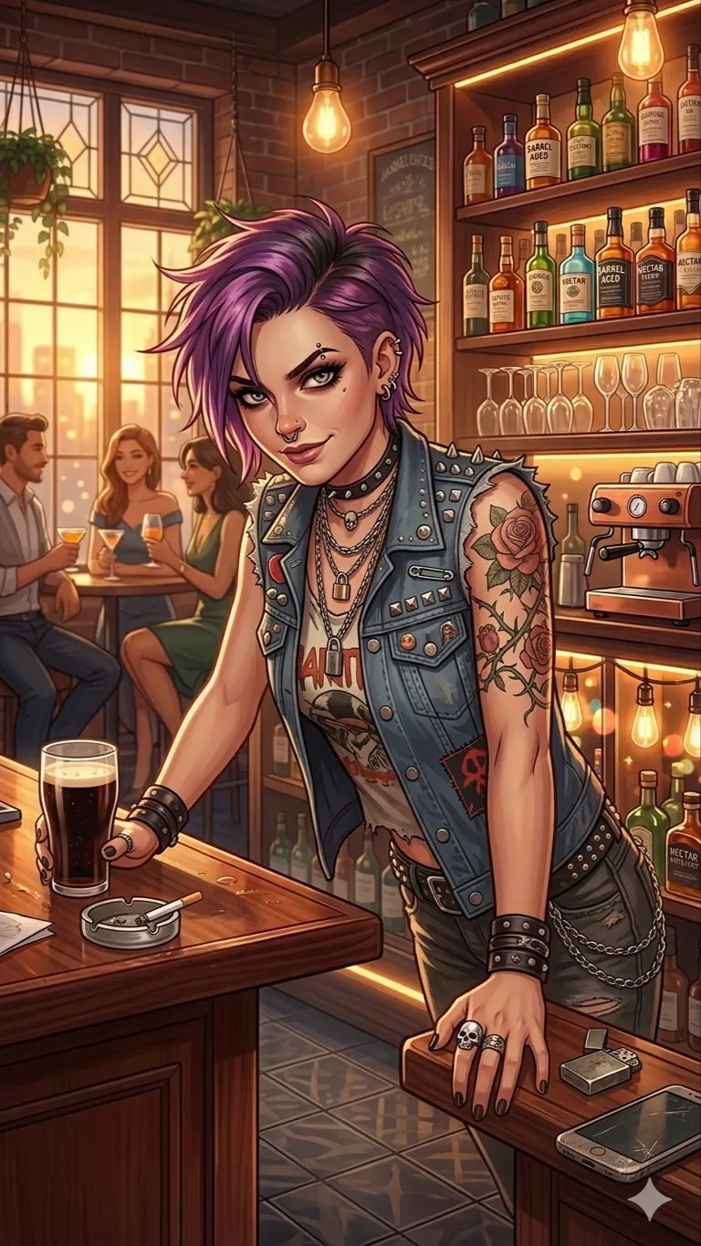 ai character: Elena Vance background