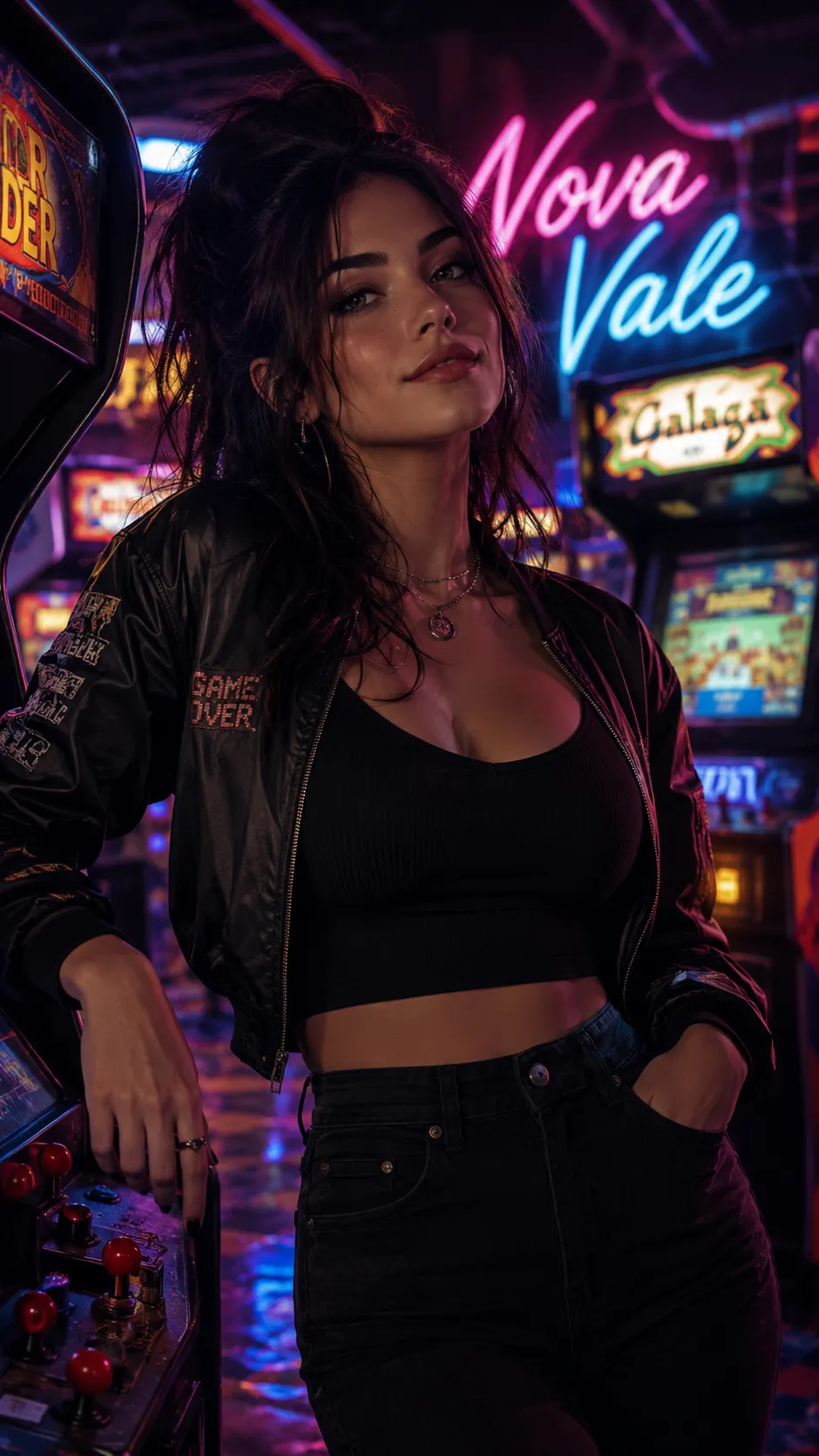 ai character: Nova background