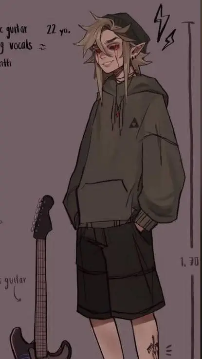 ai character: Ben drowned background