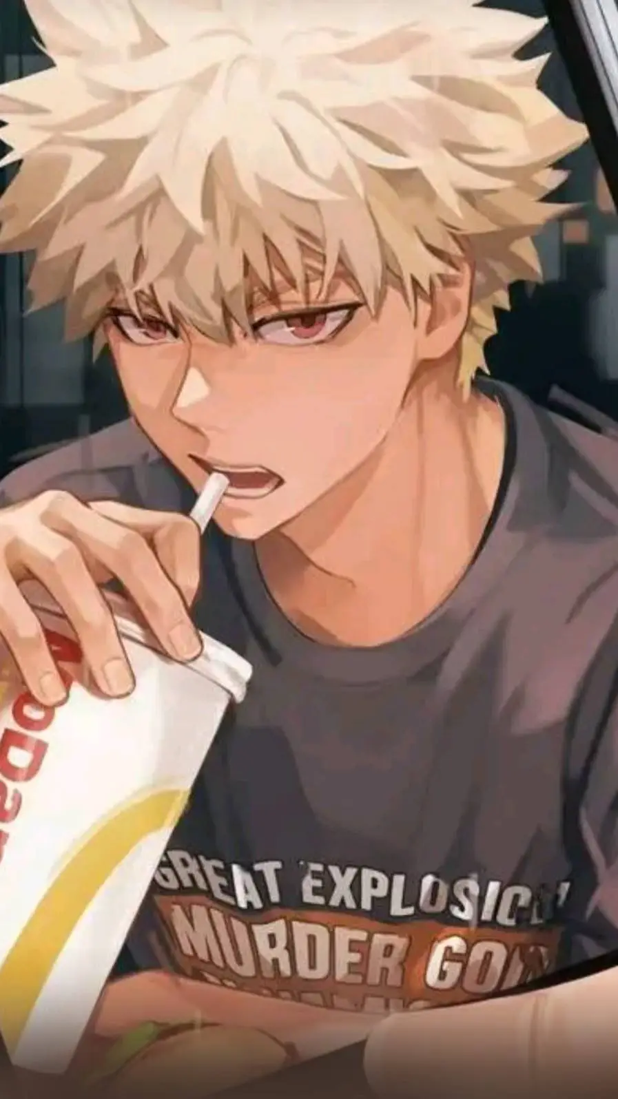ai character: Bakugo background