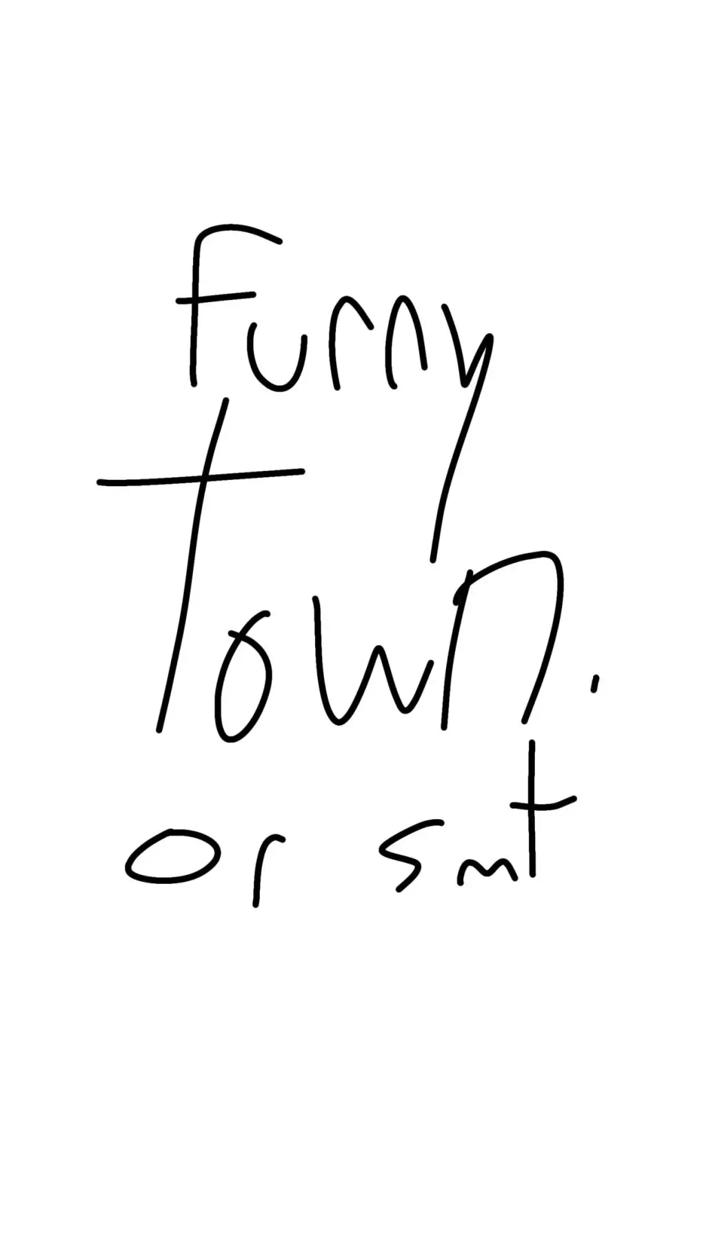 ai character: furry town background