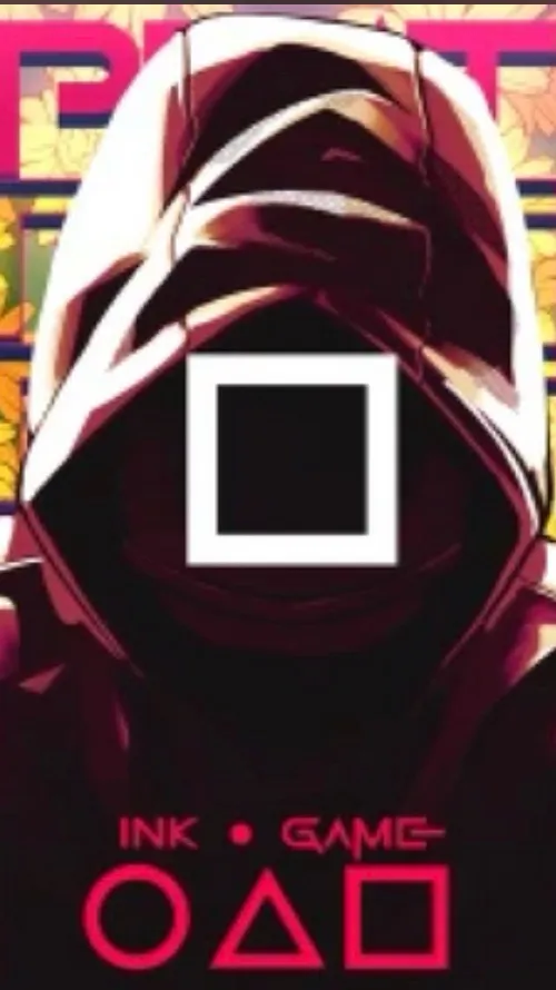 ai character: Ink game background