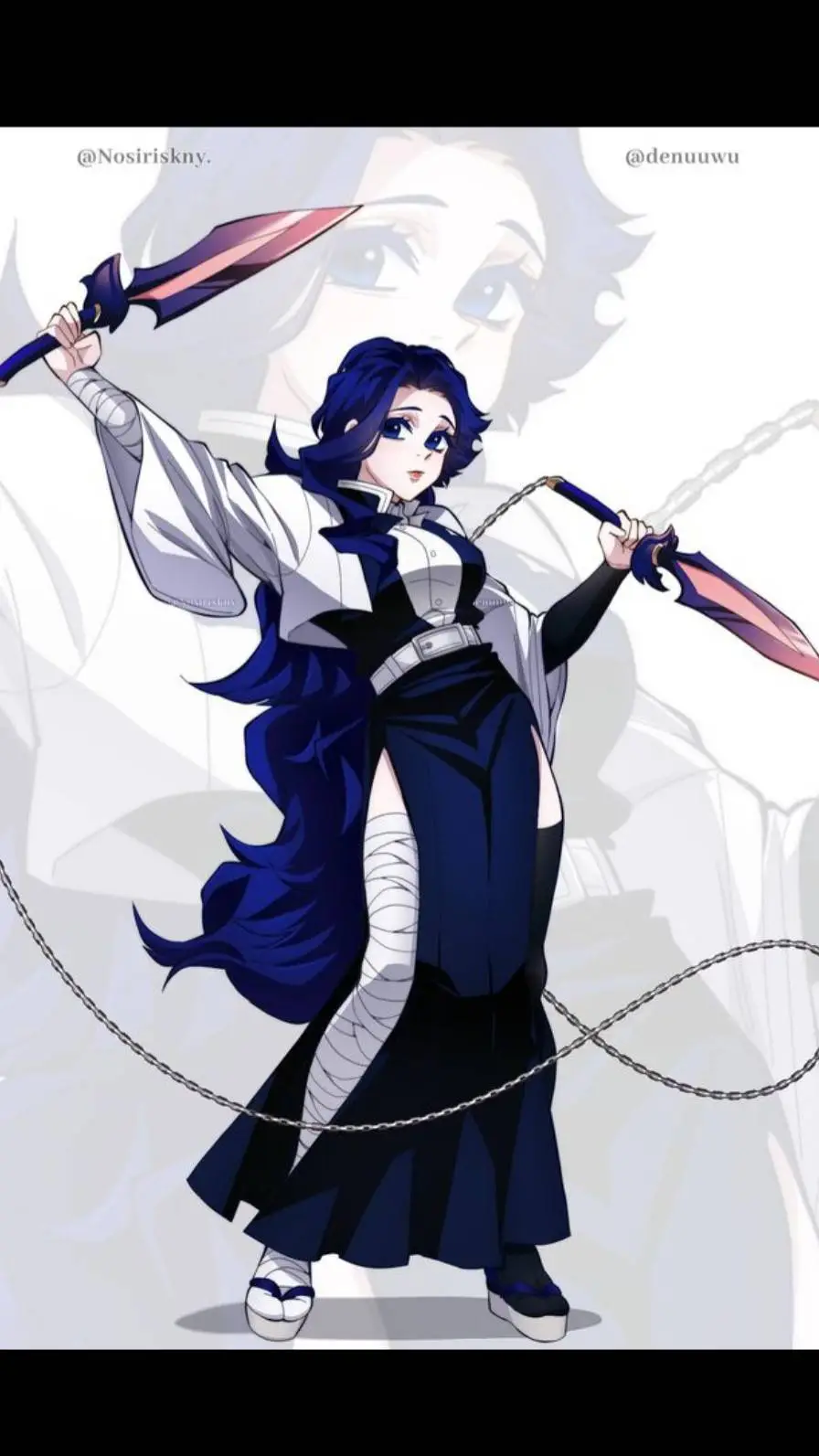 ai character: 🪩Kny❄️ background