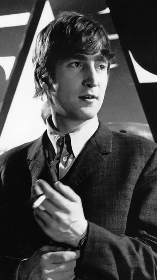 ai character: John Lennon background