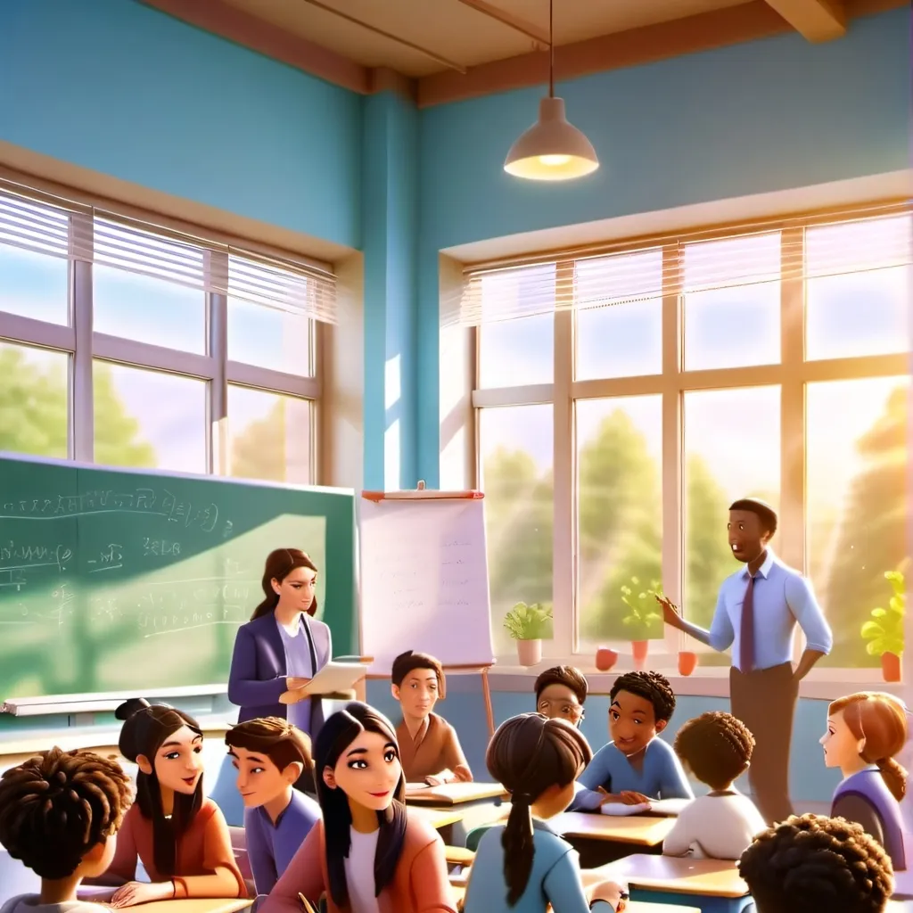 chat with ai character: new class