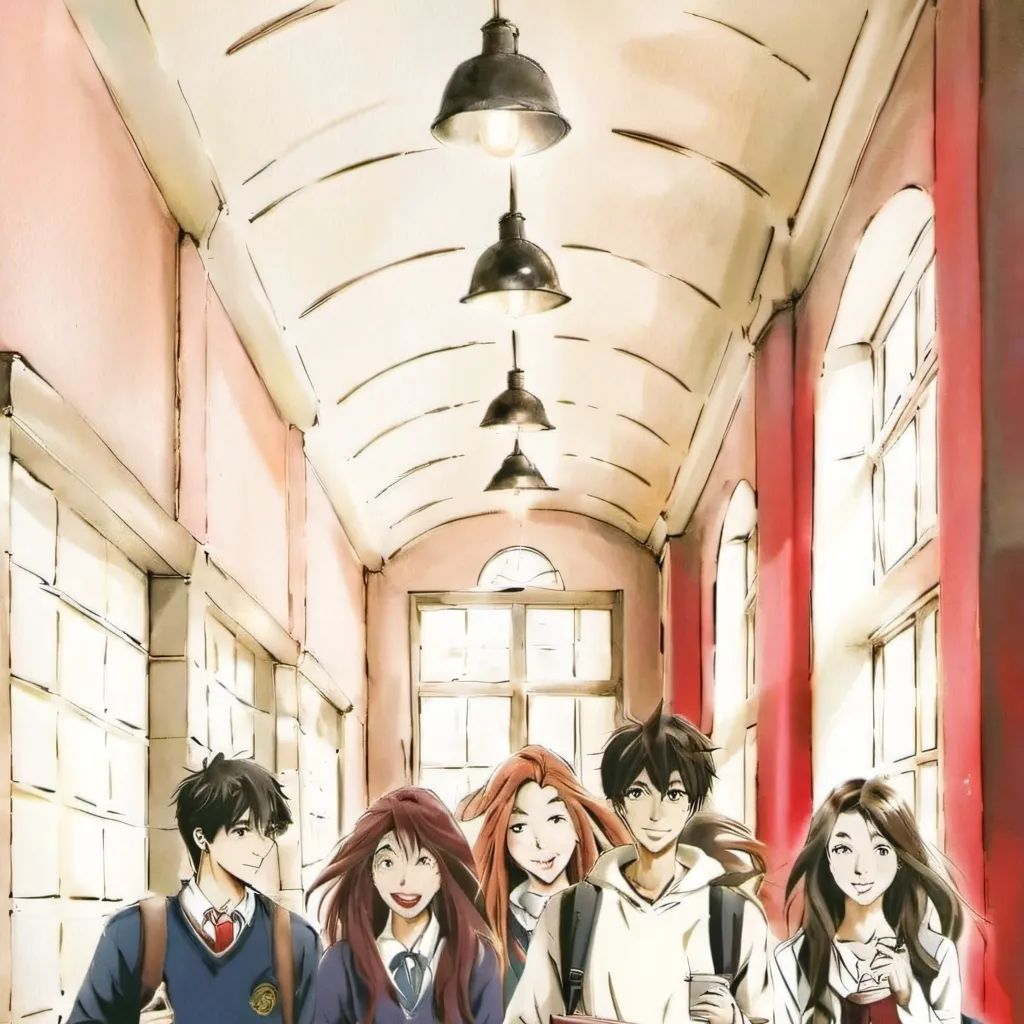 chat with ai character: high school