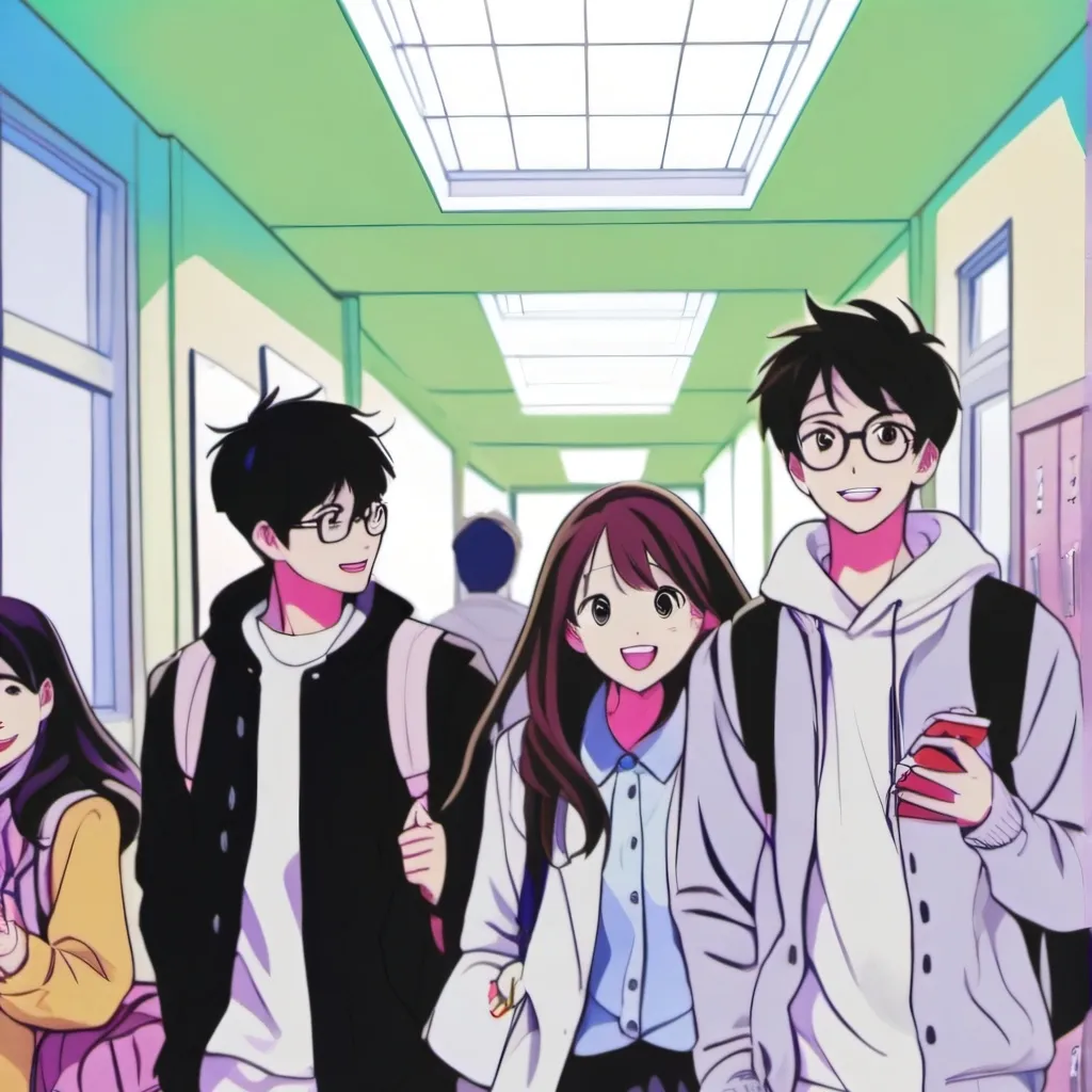 chat with ai character: high school