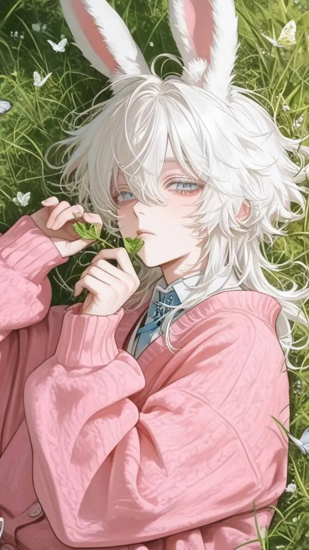 ai character: ✨🐇𝒅𝒆𝒏𝒆𝒓𝒕🐇✨ background