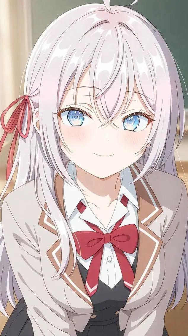 ai character: Alya  background