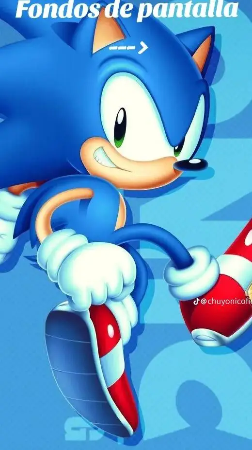 ai character: sonic y mi oc background