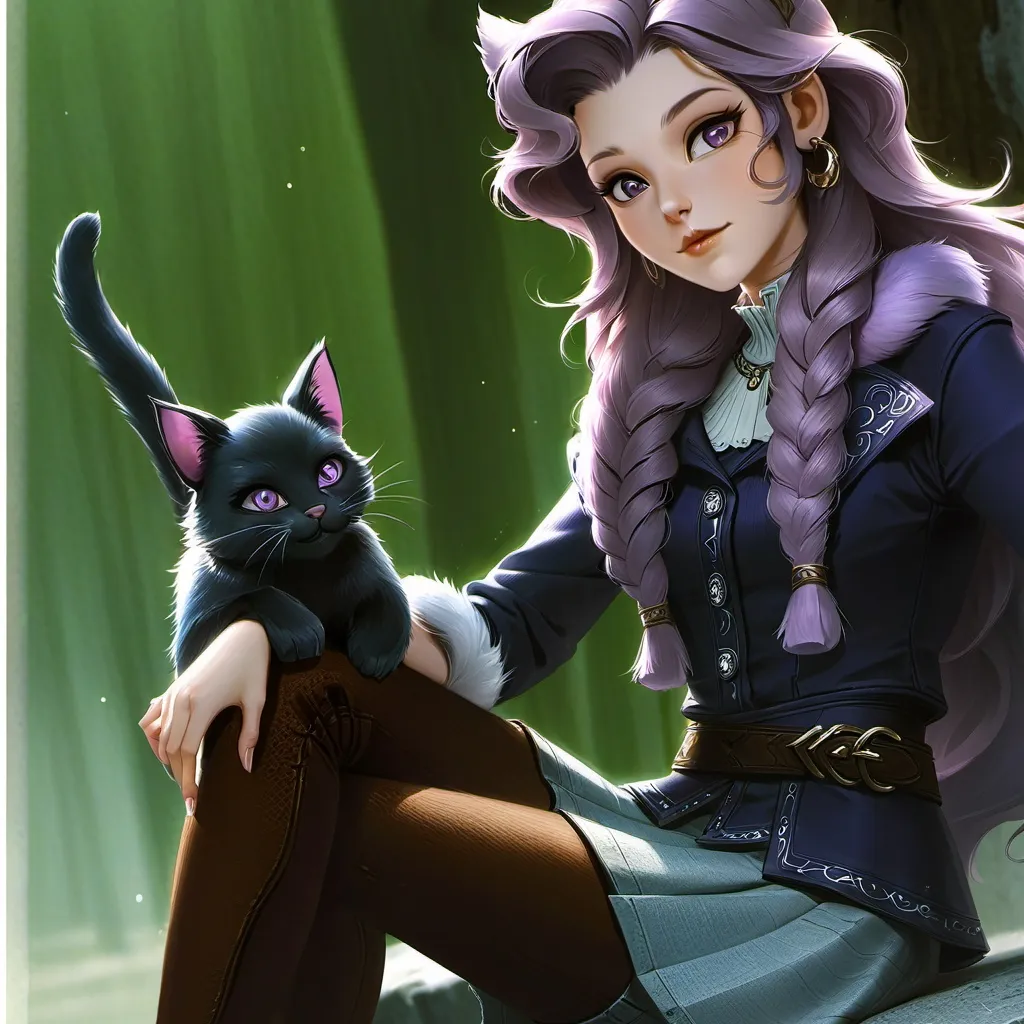 chat with ai character: Amelia (cat girl)