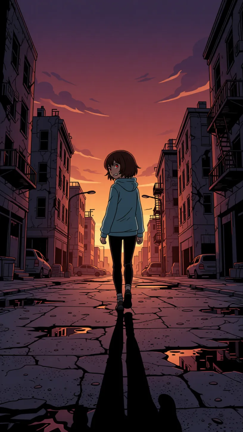 ai character: Frisk genocide background